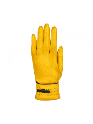 Γυναικεία Γάντια , Γυναικεία γάντια Picty κίτρινο - Kalapod.gr